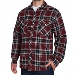 M QUILTED SNAP FRONT PLAID SHIRT