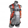 Norguard polyester harness w/ pass-thru legs & back d-ring | Back D-ring