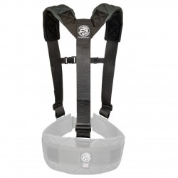 Badger Tool Belts BADGER-420010 Suspenders - Gunmetal Grey