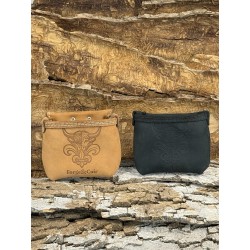Poche à clous 1 multi-poches en cuir de bœuf à clip