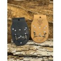 Porte marteau long en cuir de bœuf