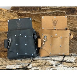 Sac à outils technicien en cuir de bœuf