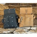 Sac à outils technicien en cuir de bœuf