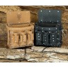 Sac à outils deluxe électricien en cuir de bœuf
