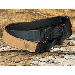 Ceinture en cuir de bœuf 2” – avec boucle Quick Connect Austria Alpin