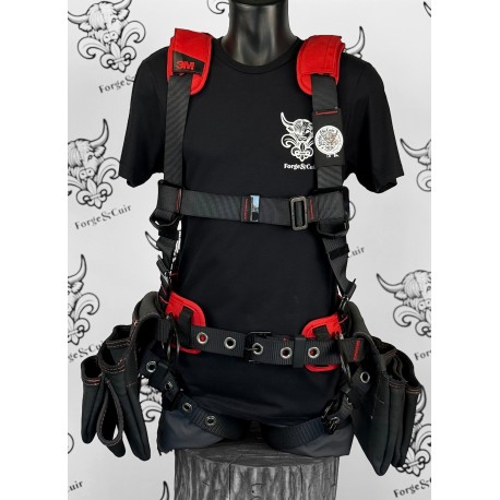 Ensemble PRO harnais 3M avec poches Forge&cuir