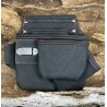 Sac à outils avec porte marteau&tape multi rangement droitier en cuir de bœuf ÉDITION NR