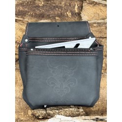 Poche à clous 3 poches en cuir de bœuf *ÉDITION NFR