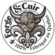Étui cellulaire en cuir de bœuf à clip