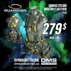 HARNAIS CYCLONE QUICK CONNECT AVEC POCHE