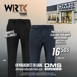 Pantalon WRTK de travail classique pour hommes
