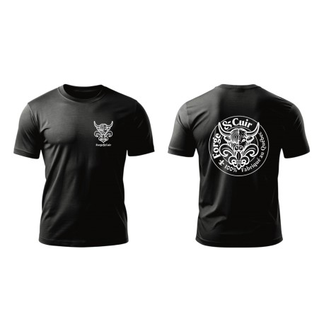 T-shirt logo Forge&Cuir