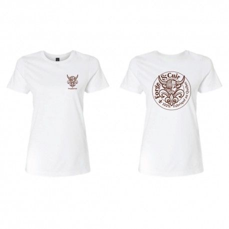 T-shirt logo Forge&Cuir Femme
