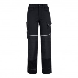 Pantalon de travail 4 Way Stretch avec insertion de genouillères