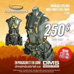 HARNAIS CYCLONE QUICK CONNECT AVEC POCHE